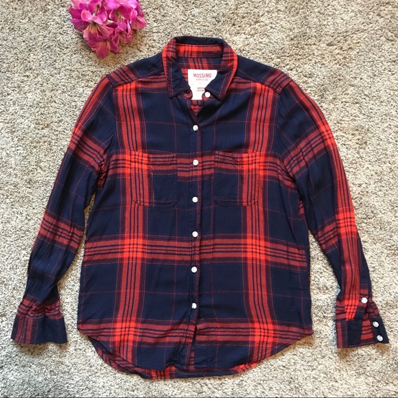Mossimo Supply Co. Tops - Plaid Shirt